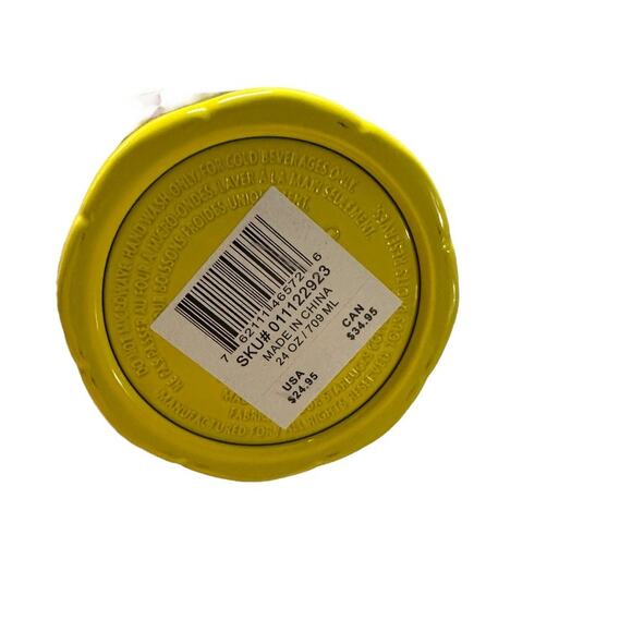 Starbucks Stainless Steel Ombre 24oz Tumbler Yellow Teal Green Summer 2021 NWT - Picture 2 of 2